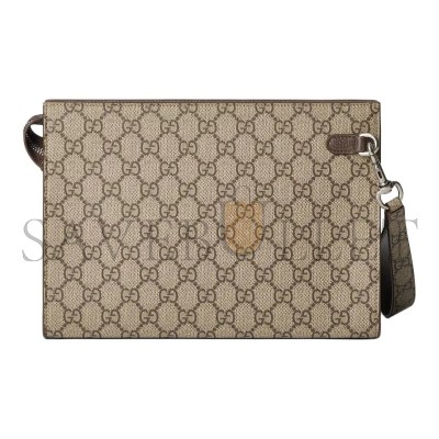 GUCCI BI-COLOR SMALL POUCH 768255 (26*18*6cm)